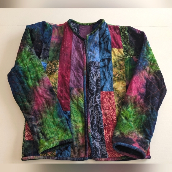 Reversible Quilted Patchwork Jacket - Picture 3 of 6